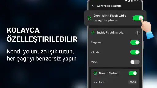 Flash Alert & Led Flashlight