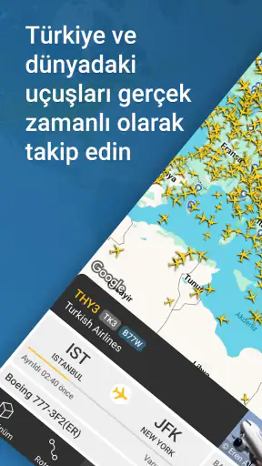 Flightradar24 Uçuş Takipçisi