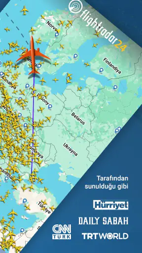 Flightradar24 Uçuş Takipçisi