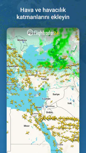 Flightradar24 Uçuş Takipçisi
