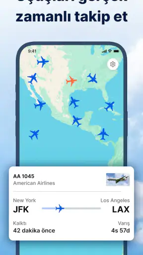 Flightsky: 3D Uçuş Takip
