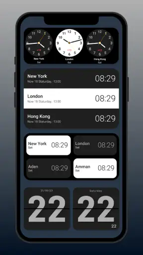 Flip Clock: World Clock