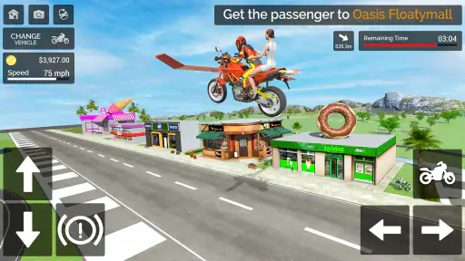 Flying Motorbike Simulator