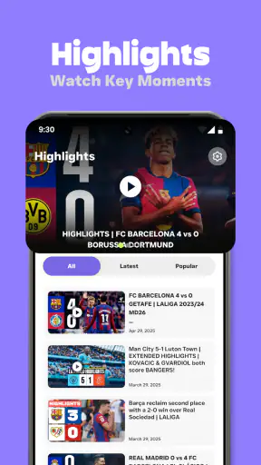 Football Live Scores: SnapGoal