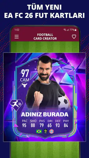 Futbol Kartı Oluşturucu FC 25