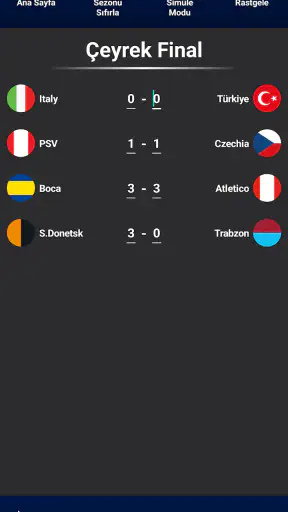 Futbol Ligi Oluşturucu