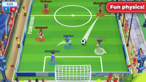 Futbol oyunu: Soccer Battle