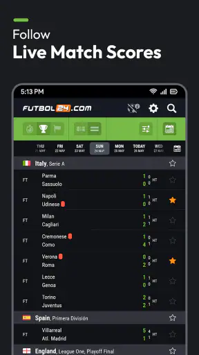 Futbol24 soccer livescore app