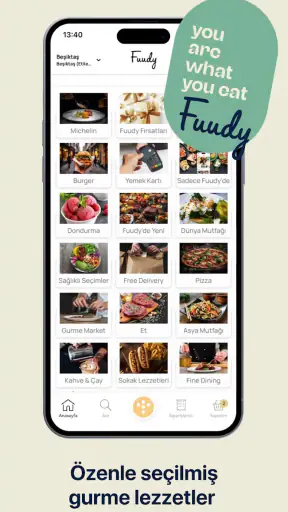 Fuudy - Gurme Yemek Siparişi
