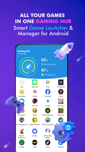 GAxHub: Gaming Hub & Launcher