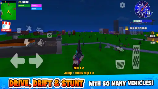 Gangs Wars: Pixel Shooter RP