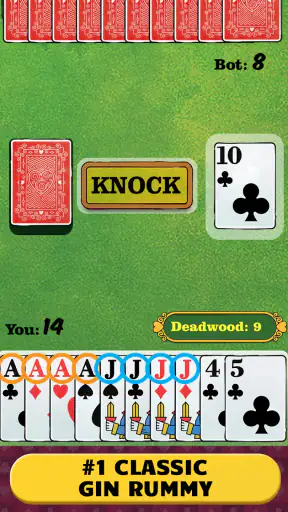 Gin Rummy - Classic Card Game