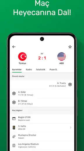 GoalAlert - Futbol skorları