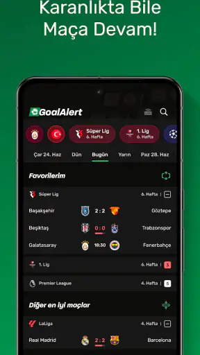 GoalAlert - Futbol skorları