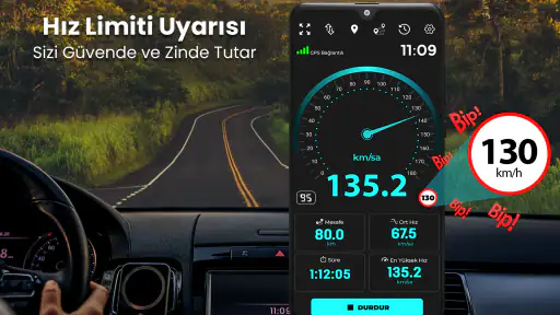 GPS Hız Göstergesi HUD