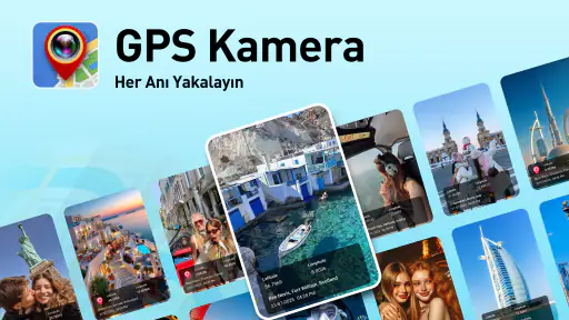 GPS Kamera con Sello de Tiempo