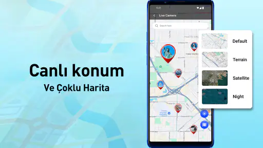 GPS Kamera con Sello de Tiempo
