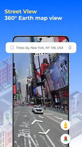 GPS uydu dünya Harita Görünümü