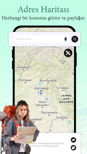 GPS Uydu Dünya Haritası