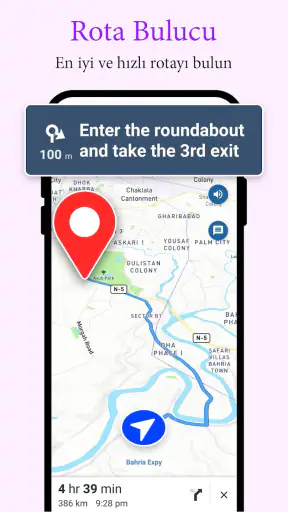 GPS Uydu Dünya Haritası