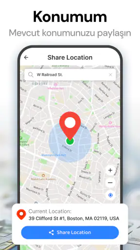 GPS uydu haritası &Canlı Dünya