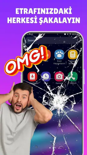 Haha Broken, Kırık Ekran