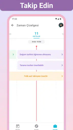 Hamilelik + | takip uygulaması