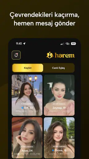 Harem: Görüntülü Sohbet