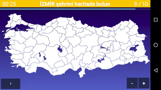 Harita Oyunu Türkiye: Şehirler