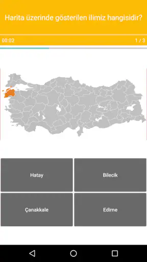 Harita Oyunu Türkiye: Şehirler