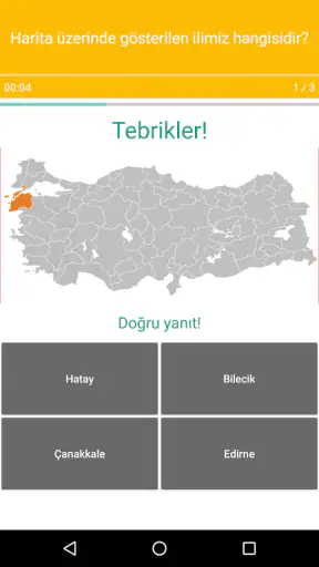 Harita Oyunu Türkiye: Şehirler
