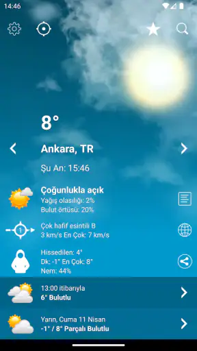 Hava Durumu türkiye XL PRO