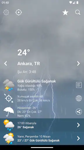 Hava Durumu türkiye XL PRO