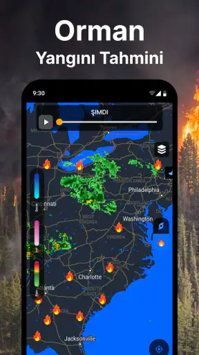 Hava Tahmini, Canlı Radar