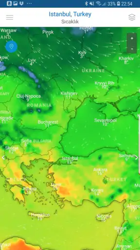 Hava tahmini uygulaması