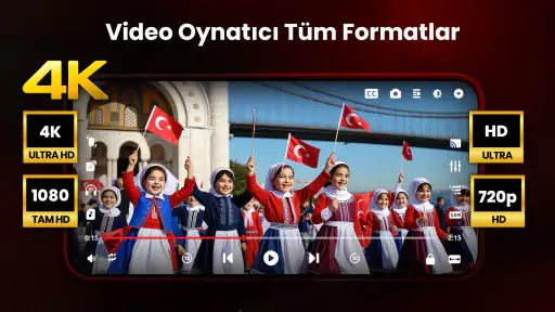 HD Video Oynatıcı Tüm Biçimler