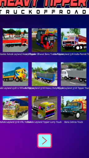 Heavy Tipper Truck Offroad