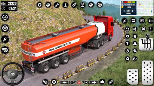 Heavy Truck Driving Cargo Game