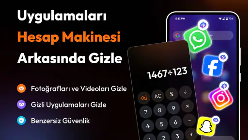 Hesap Makinesi: Uygulama Gizle