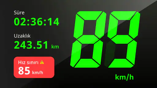 Hız ölçer & Odometer App