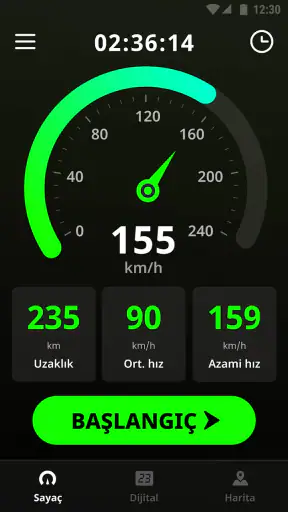 Hız ölçer & Odometer App