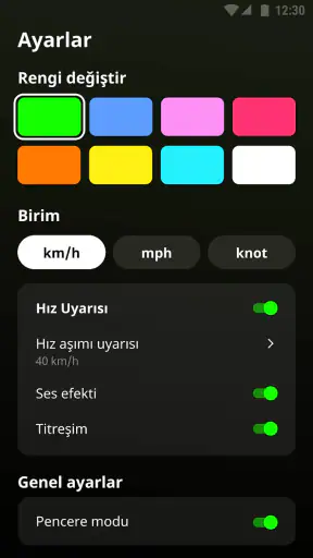 Hız ölçer & Odometer App