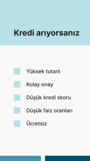 Hızlı İhtiyaç Kredisi