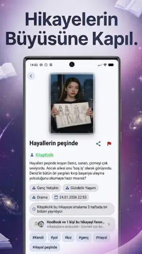 HooBook - Hikaye Oku ve Yaz
