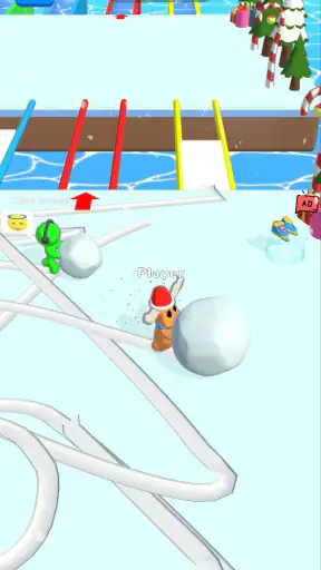 Ice Runner Battle: Snow Race
