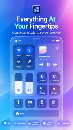 iControl Widgets: Themed Panel