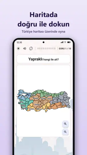 İlçe Bulma Oyunu
