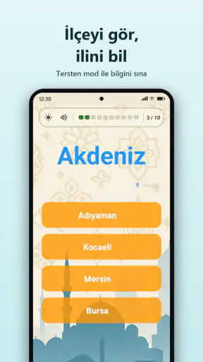 İlçe Bulma Oyunu