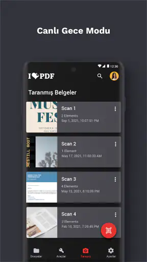iLovePDF: PDF Düzenle ve Tara