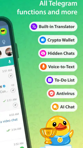 iMe: Telegram AI Mesajlaşma